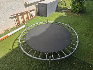 Cama elástica redonda