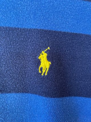 Polo Ralph Lauren Vintage a rayas. 100% Algodón