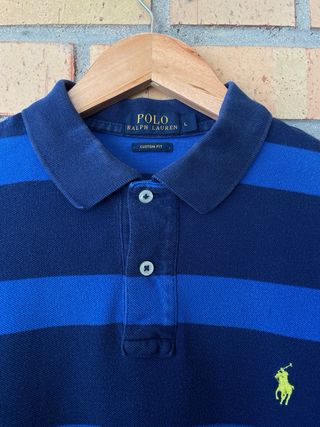 Polo Ralph Lauren Vintage a rayas. 100% Algodón