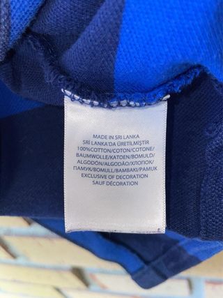 Polo Ralph Lauren Vintage a rayas. 100% Algodón