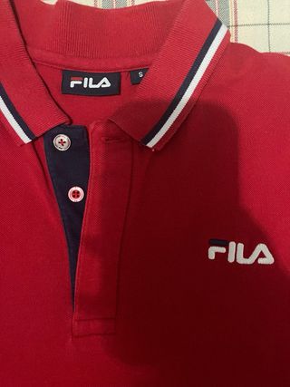 Polo Fila rojo