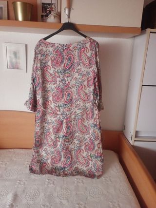 Vestido Melo multicolor estampado paisley