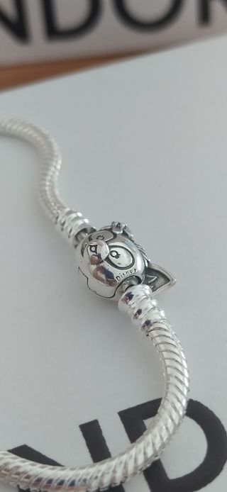 Pulsera Pandora plata - Gato