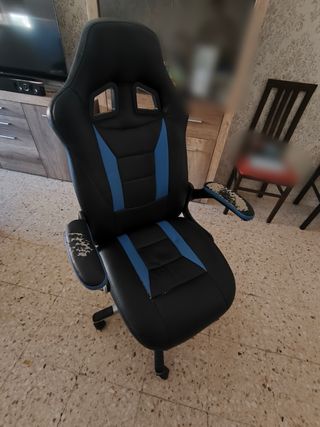 Silla Gaming - Negra y Azul