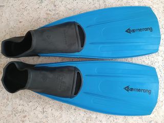 Aletas Boomerang azules T43-44