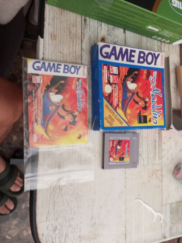 Juego Game Boy Aladdin Completo