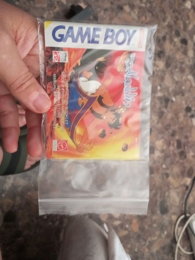 Juego Game Boy Aladdin Completo