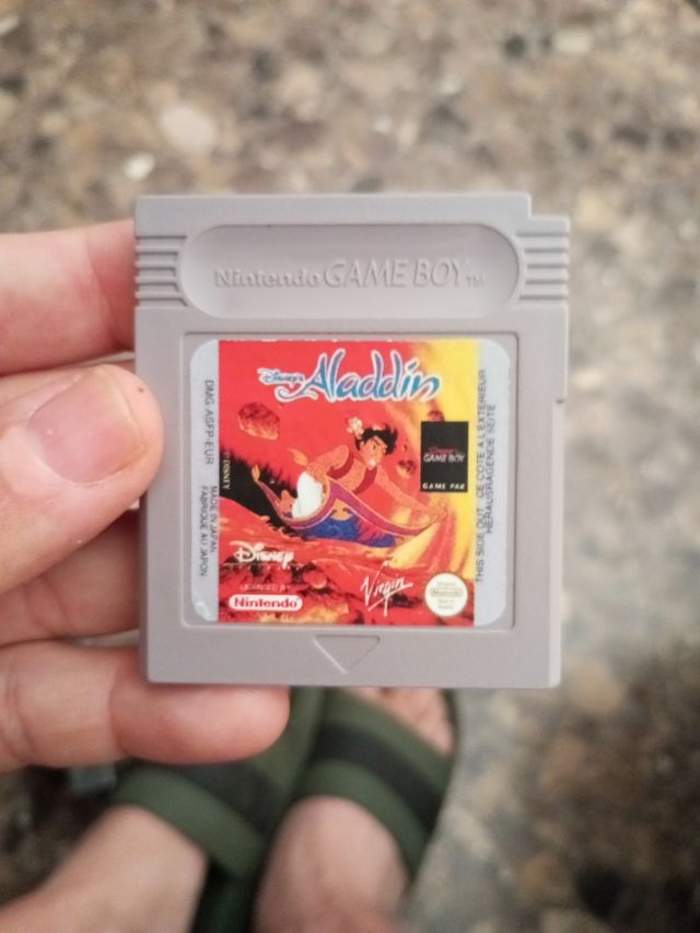 Juego Game Boy Aladdin Completo