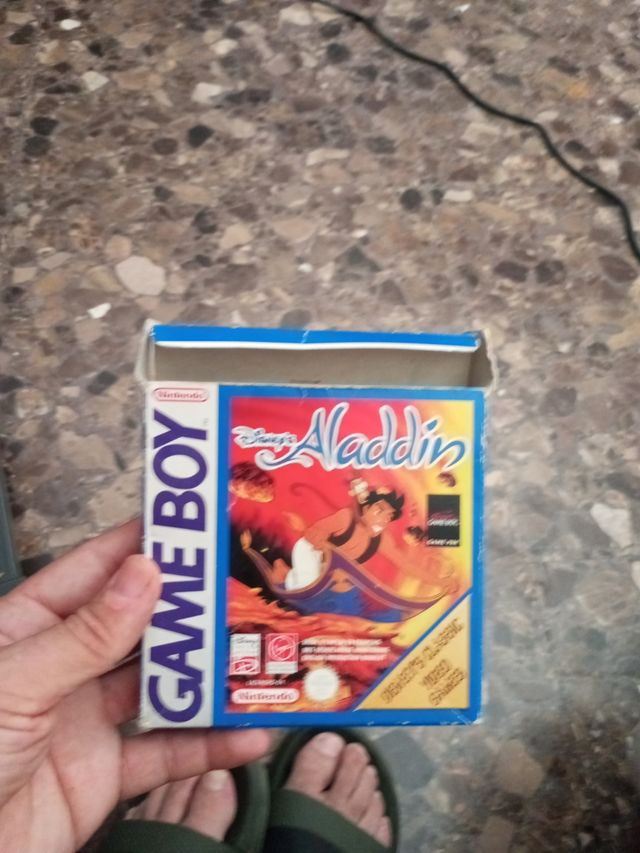 Juego Game Boy Aladdin Completo
