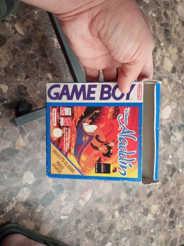 Juego Game Boy Aladdin Completo