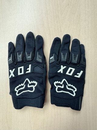 Guantes Fox motocross niña rosa-negro. Pack de 2. 