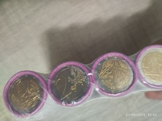 Lote 7 rollos de 2€ España 2022 Garajonay 