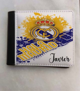 Promo de billetera y llavero fútbol personalidos