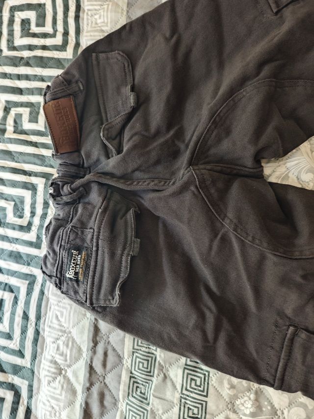 Pantalones cargo Boxeur negros