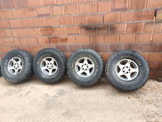 Ruedas jeep xj zj goodride radial m/t 33x12.5r15