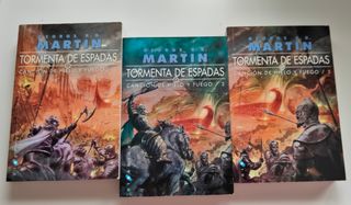 Libros Juego de tronos. Canción de hielo y fuego.