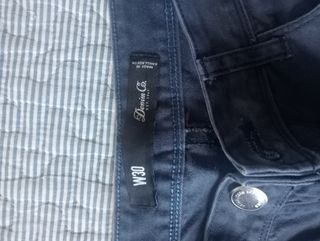 2 Bermudas Hombre joven W30 - Azul oscuro y azul m