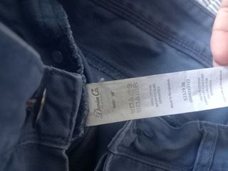 2 Bermudas Hombre joven W30 - Azul oscuro y azul m