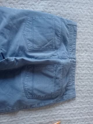 2 Bermudas Hombre joven W30 - Azul oscuro y azul m