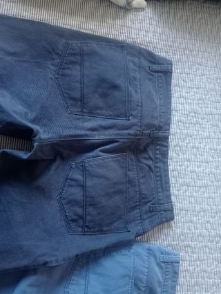 2 Bermudas Hombre joven W30 - Azul oscuro y azul m
