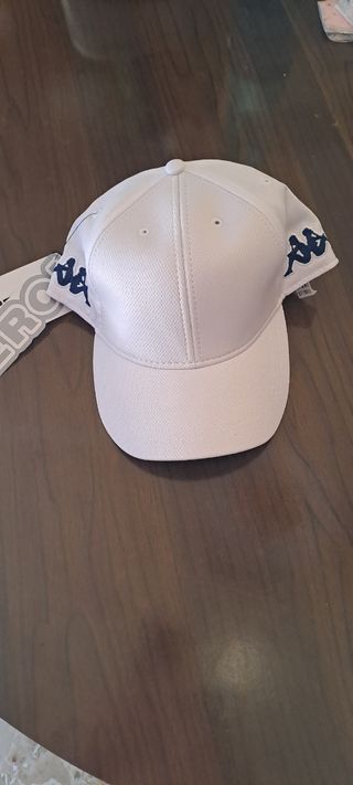 Cappellino Kappa bianco unisex