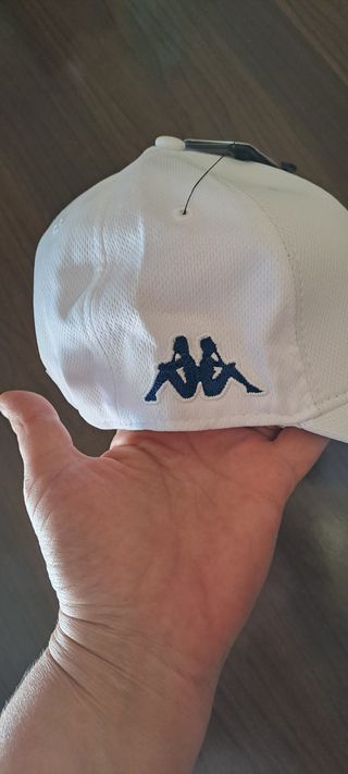 Cappellino Kappa bianco unisex
