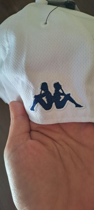 Cappellino Kappa bianco unisex