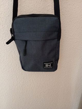 Bandolera gris oscura