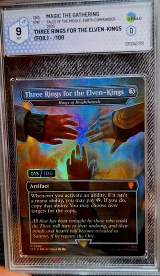 Magic L'Signore degli Anelli - 3 Rings Foil
