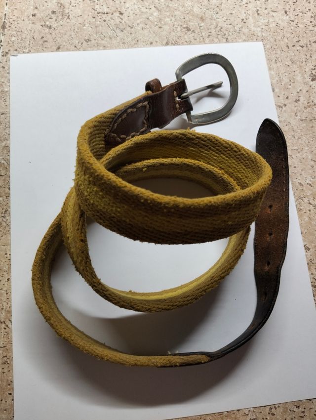 Cinturón vintage hombre para atrezo