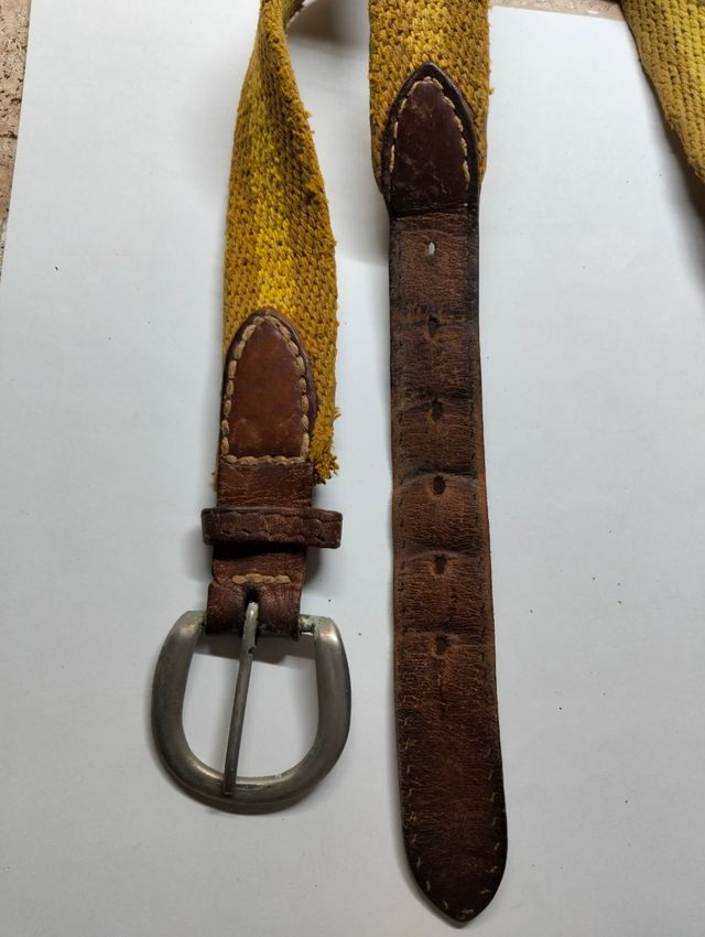 Cinturón vintage hombre para atrezo