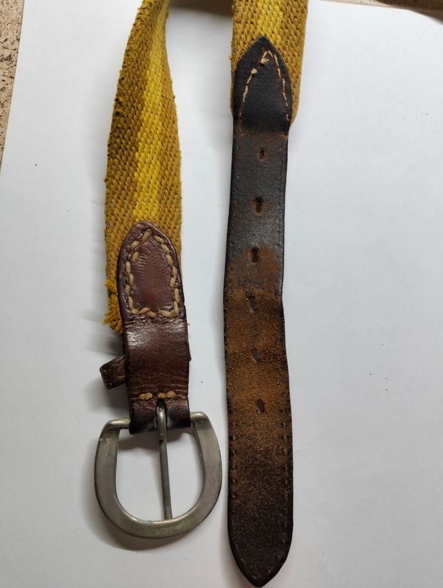 Cinturón vintage hombre para atrezo