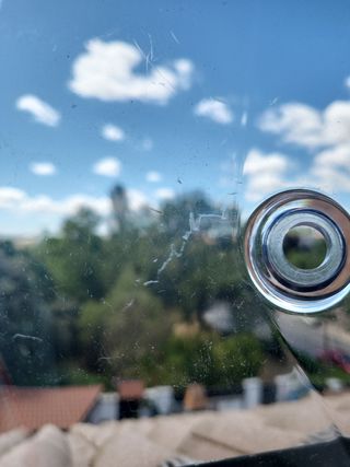 Cupula moto transparente