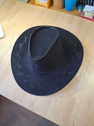 Sombrero vaquero negro