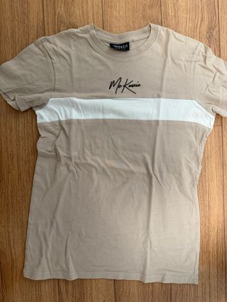 Camiseta McKenzie beige-blanca