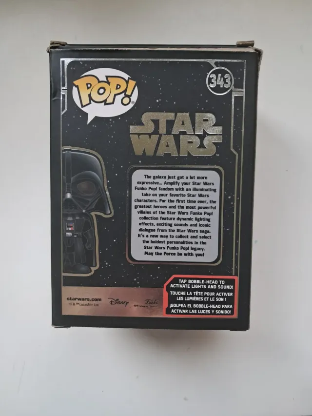 Funko Pop! Darth Vader Lights & Sound