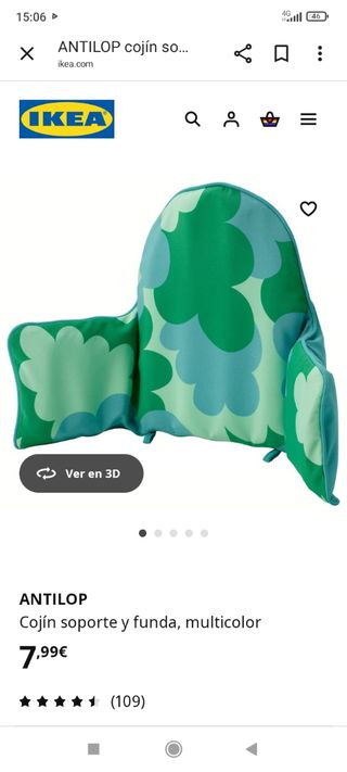 SE REGALA SILLIN TRONA Y COJIN SOPORTE CON COMPRA