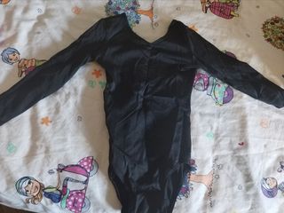 Maillot niña baile negro
