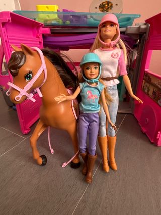 Barbie y caballo: set completo
