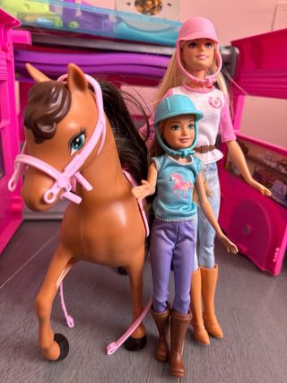 Barbie y caballo: set completo