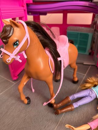 Barbie y caballo: set completo