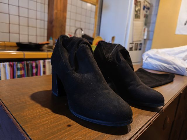 Botas altas negras T38