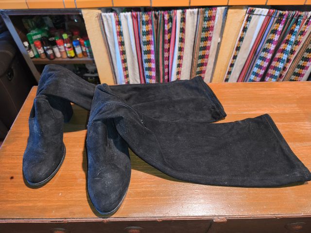 Botas altas negras T38