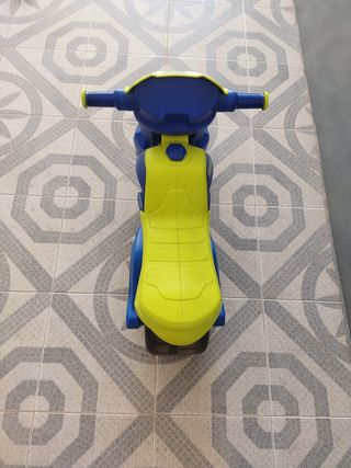 Moto Juguete Bebé - Verde y Azul