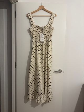 Vestido Zara lunares S - NUEVO