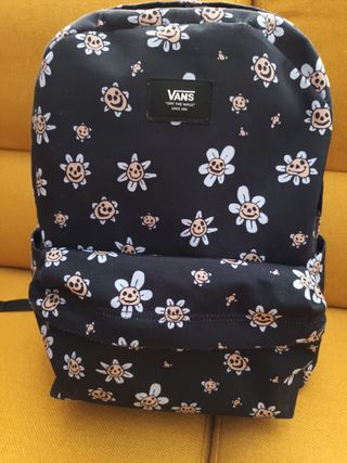 Mochila Vans estampada flores