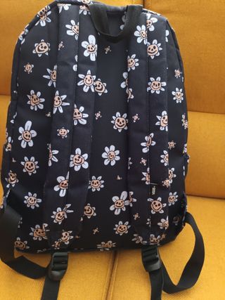 Mochila Vans estampada flores
