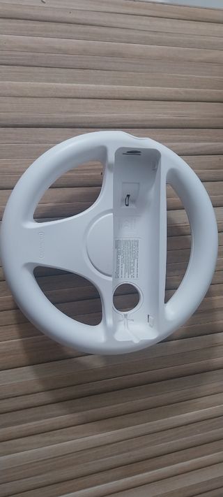 Volante Nintendo Wii - Blanco