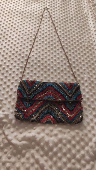 Bolso fiesta lentejuelas multicolor