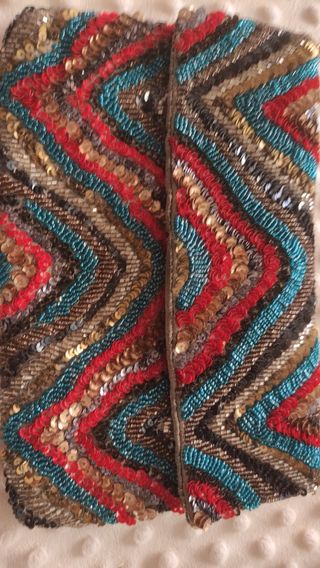 Bolso fiesta lentejuelas multicolor